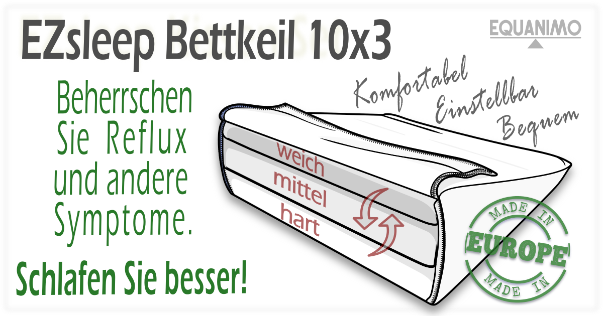 EZsleep Bettkeil B85xL80xH30cm: bequem, flexibel
