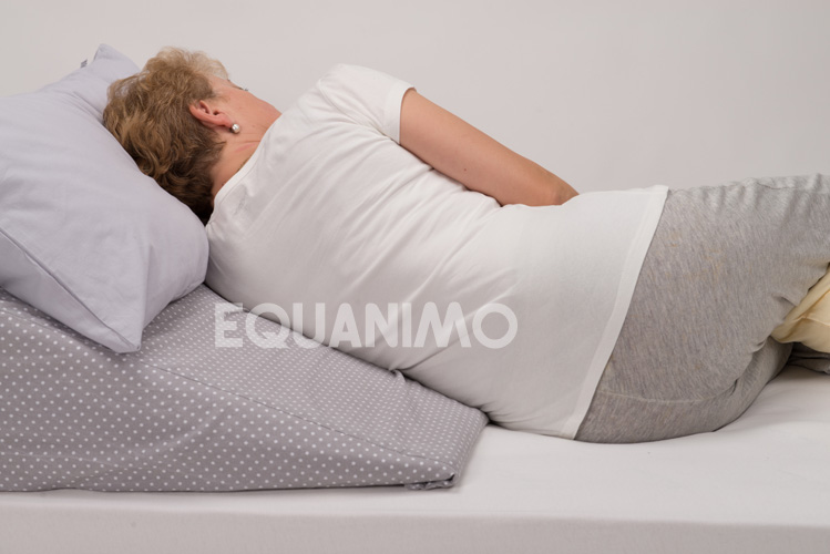 EZsleep Bed Wedge SET: good for side sleeping as well