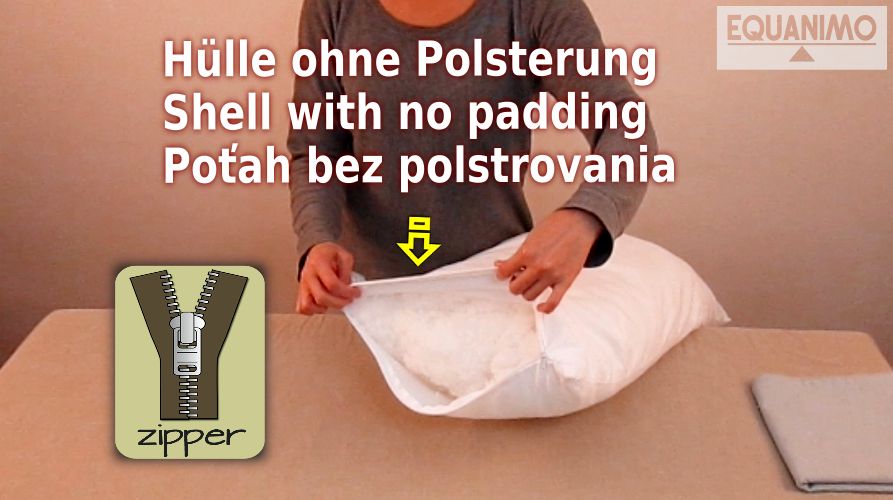 Vankúš FlexiSoft (85x43cm): poťah bez polstrovania