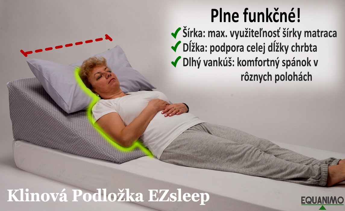 SET Klinova podložka EZsleep - Plne funkčné