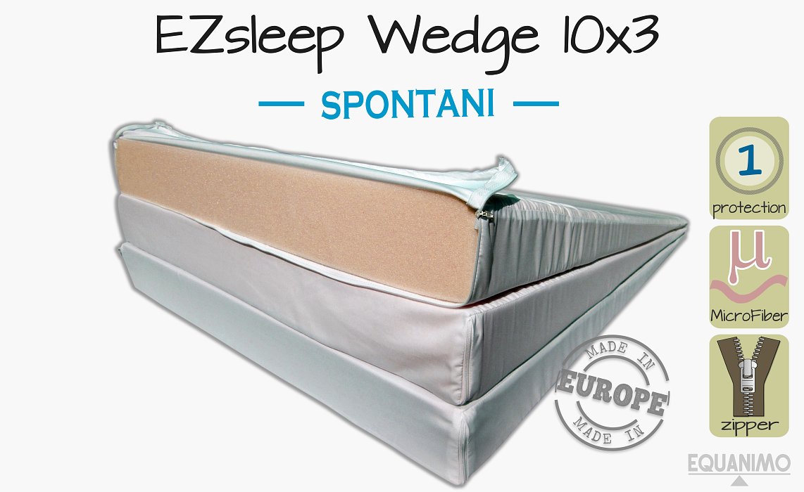 EZsleep Wedge 10x3 - SPONTANI (soft, medium, and hard)