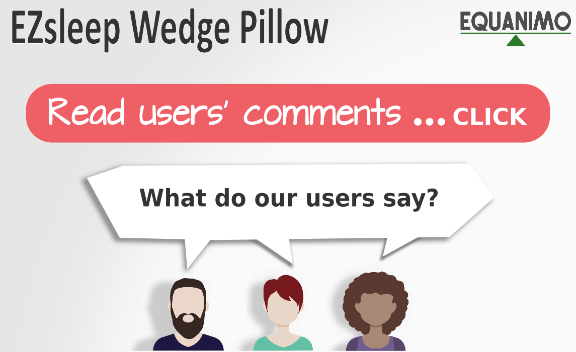 What our users think about the EZsleep Wedge Pillow